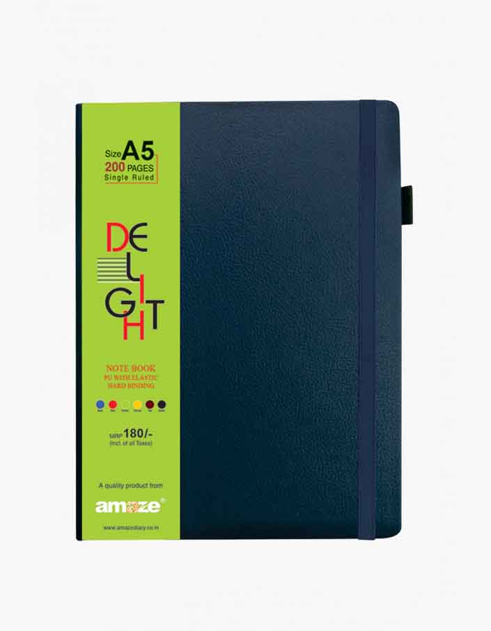 Notebook with Elastic Band D01